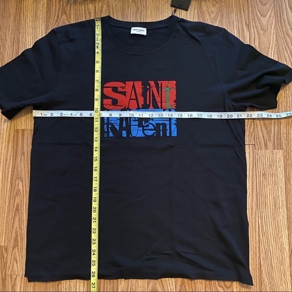 Saint Laurent Black T-Shirt Medium - Picture 2 of 9